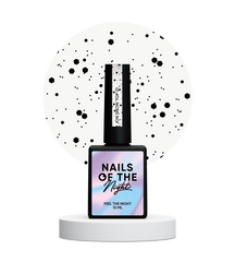 NAILSOFTHENIGHT Snow top, Jon, 01, 10 мл — топ для гель-лаку з шестиграниками, без липкого шару