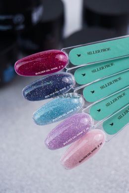 Siller Builder Gel Shine, №9, 15 мл &mdash; гель для нарощення нігтів