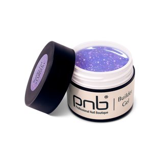 PNB Builder Gel, Purple Stardust, 5 мл &mdash; гель для нарощення нігтів