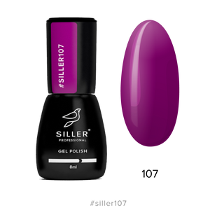 Siller gel polish, 107, 8 мл &mdash; гель-лак для нігтів