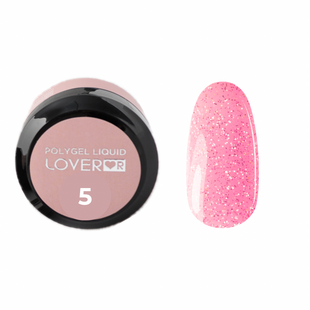 LOVER Polygel Snake Shine, 05, 15 мл &mdash; полігель для нарощення нігтів