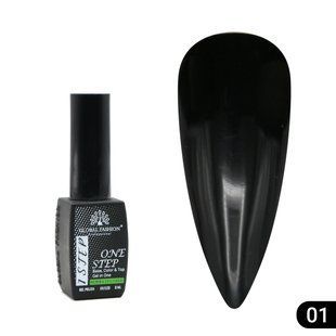 Global Fashion Gel polish One step, 01, 8 мл &mdash; гель-лак для нігтів однофазний, 8 мл