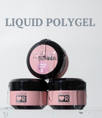 LOVER Polygel Snake Shine, 05, 15 мл &mdash; полігель для нарощення нігтів