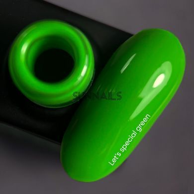 NAILSOFTHEDAY Let&rsquo;s special gel polish, Green, 10 мл &mdash; особливий гель-лак для нігтів, що перекриває в один шар