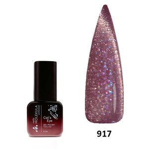 Nails Molekula Gel polish 9D, 917, 6 мл &mdash; гель-лак для нігтів з ефектом котяче око
