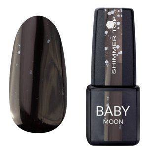 Baby Moon Shimmer Top, 023, 6 мл &mdash; топ для гель-лаку з шимером