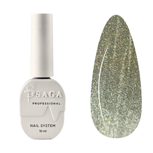 SAGA Professional Amber Cat gel polish, 02, 10 мл &mdash; гель-лак з ефектом котяче око