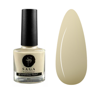 SAGA Professional Stamping paint, 23, 8 мл &mdash; лак для стемпінгу
