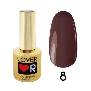 LOVER gel polish 08, 9 мл &mdash; гель-лак для нігтів