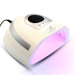 Лампа для манікюру Global Fashion L-1004, LED+UV, 268W, біла