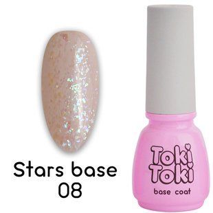 Toki-Toki Stars Base, SB08, 5 мл &mdash; база для гель-лаку