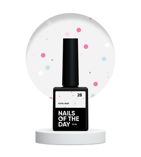 NAILSOFTHEDAY Potal base, 28, 10 мл &mdash; база для гель-лаку з поталлю