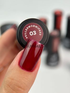 Siller gel polish Mob Wife 03, 8 мл &mdash; гель-лак для нігтів