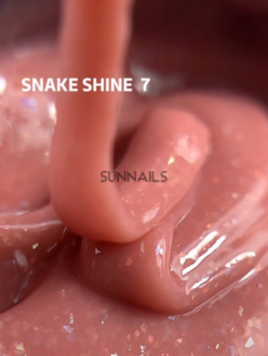 LOVER Polygel Snake Shine, 07, 15 мл &mdash; полігель для нарощення нігтів