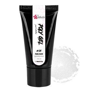 Nails Molekula Poly gel, 05, Pearl Cloud, 30 мл &mdash; полігель для нарощення нігтів в тюбику, перлинова хмара