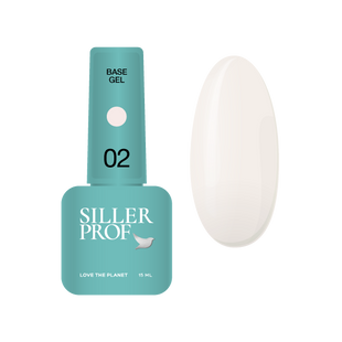 Siller Base gel, 02, 15 мл &mdash; базовий гель для нігтів