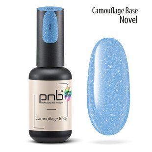 PNB Camouflage Base, Novel, 8 мл &mdash; камуфлююча база для гель-лаку