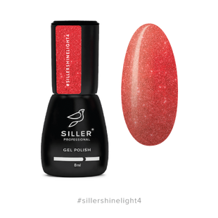 Siller gel polish, Shine Light, 04, 8 мл &mdash; світловідбивний гель-лак для нігтів
