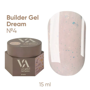 NEW Valeri Dream Builder Gel, 004, 15 мл &mdash; гель для нарощення нігтів