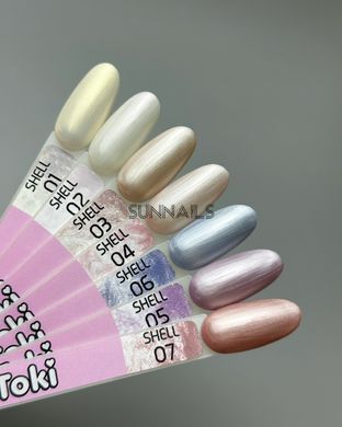 Toki-Toki Gel polish, Shell, SH06, 5 мл &mdash; гель-лак для нігтів