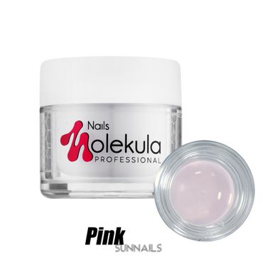 Nails Molekula Gel, 05, Pink, 15 мл — гель для нарощення нігтів, рожевий