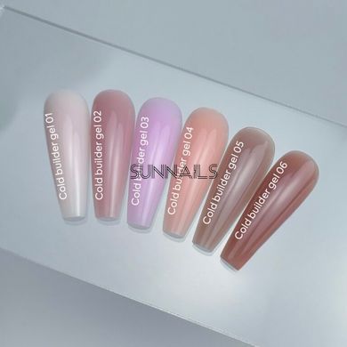 NAILSOFTHEDAY Cold Builder Gel, 05, 15 мл &mdash; холодний нюдовий будівельний гель для нігтів