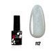 Nails Molekula Gel polish 112, 6 мл &mdash; гель-лак для нігтів, перламутрове срібло