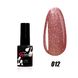 Nails Molekula Gel polish 012, 6 мл — гель-лак для нігтів, рожеве мерехтіння