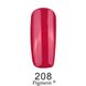 F.O.X Pigment Gel polish, 208, 6 мл — гель-лак для нігтів