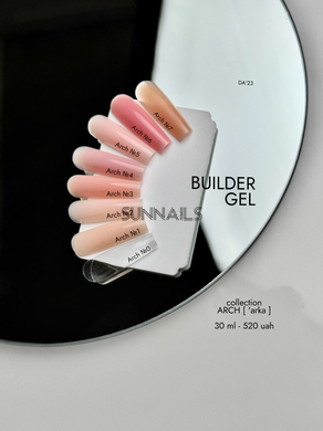 DA&rsquo;23 Builder gel &lsquo;Arch №7, 30 мл &mdash; будівельний гель для нарощення нігтів