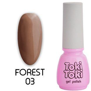 Toki-Toki Gel polish, Forest, FS03, 5 мл &mdash; гель-лак для нігтів