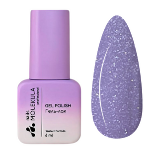Nails Molekula Gel polish 113, 6 мл &mdash; гель-лак для нігтів, фіолетовий перламутр