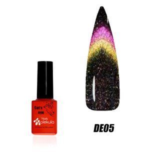 Nails Molekula Flash Dragon Eyes, DE05, 6 мл &mdash; гель-лаку для нігтів світловідбивний з ефектом око дракона