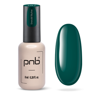 PNB gel polish, 387, Emerald Skyline, 8 мл &mdash; гель-лак для нігтів