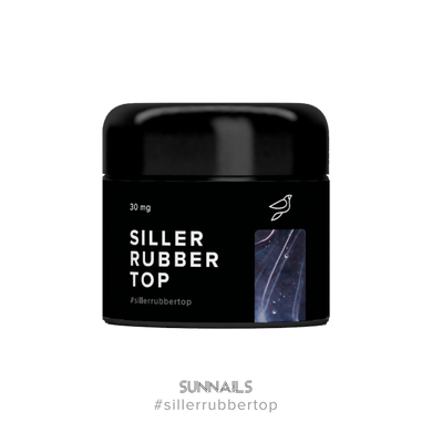 Siller Rubber Top, 30 мл — каучуковий топ з липким шаром