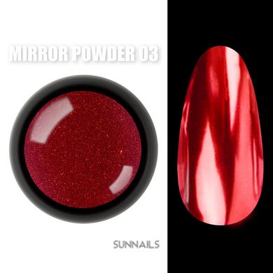 Пудра-втирання (втирка) Designer Professional Mirror Powder №3