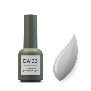 DA&rsquo;23 Cover Top &lsquo;Ashy smoke [popelyastyy dym], 8 мл &mdash; камуфлюючий топ для гель-лаку, попелястий дим