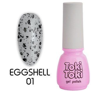 Toki-Toki Gel polish, EggShell, EG01, 5 мл &mdash; гель-лак для нігтів