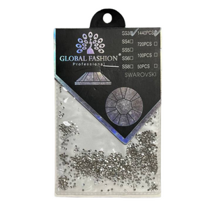 Global Fashion Камені Swarovski, розмір SS3, 1440 шт
