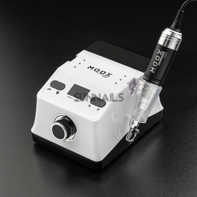 Фрезер для манікюру та педикюру MOOX X401, 50 000 об/хв, 70 W, Білий