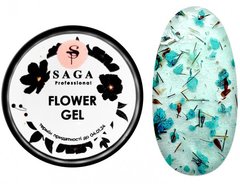 SAGA Professional Flower Fairy Gel, 11, 5 г — гель для дизайну із сухоцвітами
