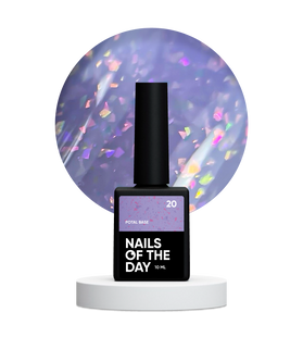 NAILSOFTHEDAY Potal base, 20, 10 мл &mdash; база для гель-лаку з поталлю