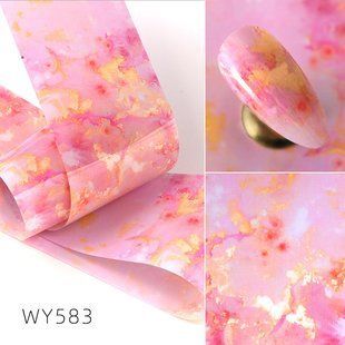 Фольга для дизайну нігтів WY583