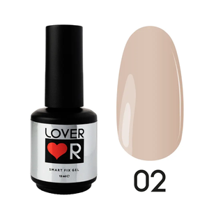 LOVER Smart fixe gel, 02, 15 мл &mdash; гель для укріплення нігтів