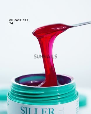 Siller Vitrage Gel, 04, 15 мл &mdash; гель для для моделювання та дизайну