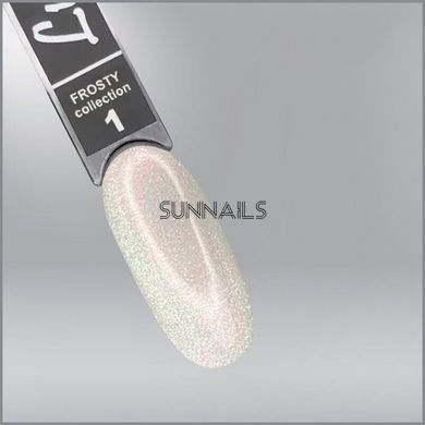 LUXTON Gel Polish Frosty №01, 10 мл &mdash; магнітний гель-лак з ефектом "котяче око"