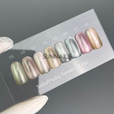 NAILSOFTHEDAY Korean cat eye gel polish, 01, 10 мл &mdash; гель-лак з ефектом котяче око