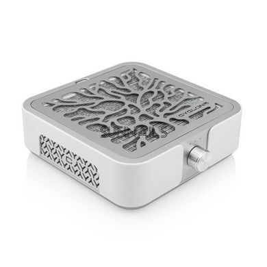 Витяжка CYCLONE X3 SILVER з вугільним НЕРА-фільтром 72W для манікюру та педикюру