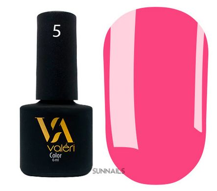 Valeri Color gel polish, 005, 6 мл — гель-лак для нігтів