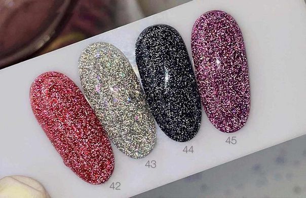 SAGA Professional Fiery gel polish, 45, 9 мл &mdash; світловідбивний гель-лак